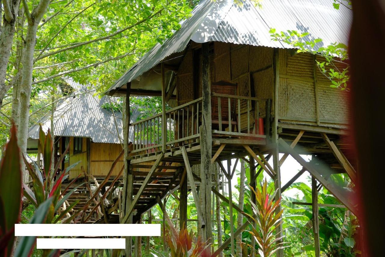 Sunny Field Eco Stilt House Villa Cát Tiên Eksteriør bilde