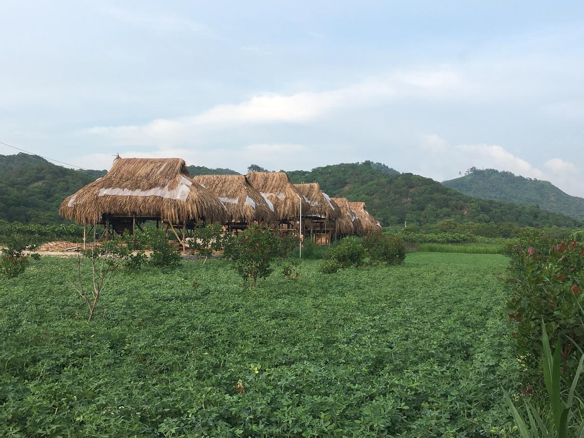 Sunny Field Eco Stilt House Villa Cát Tiên Eksteriør bilde
