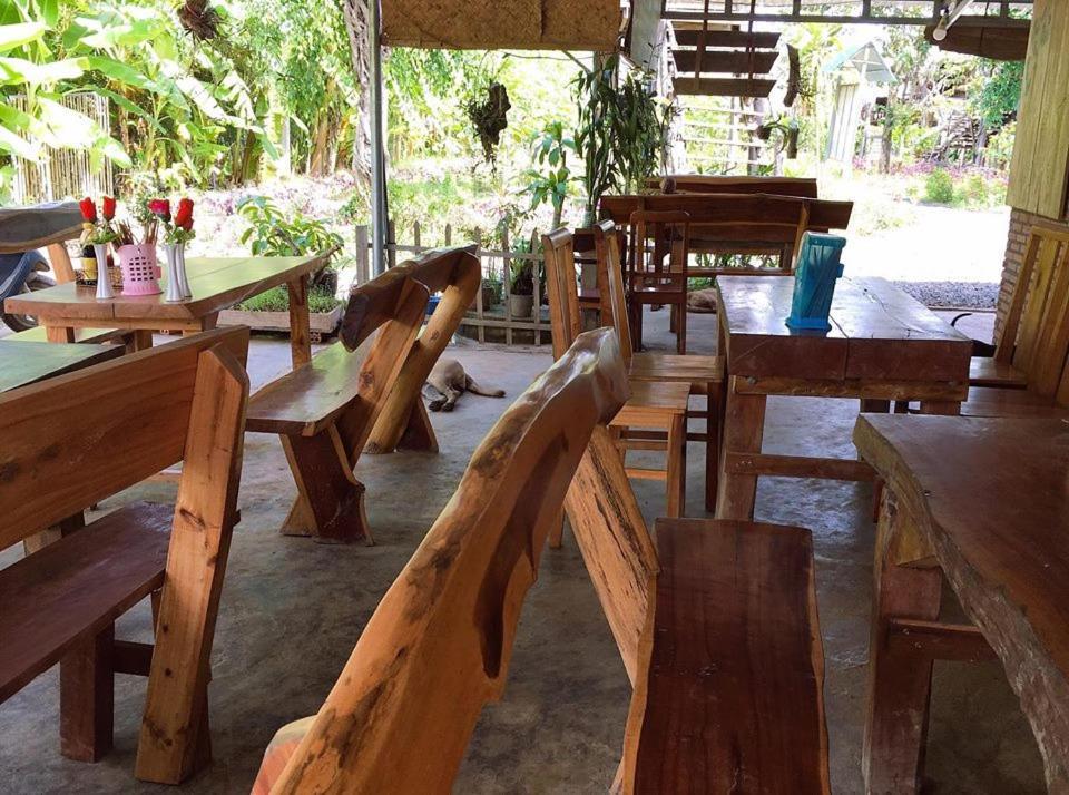 Sunny Field Eco Stilt House Villa Cát Tiên Eksteriør bilde